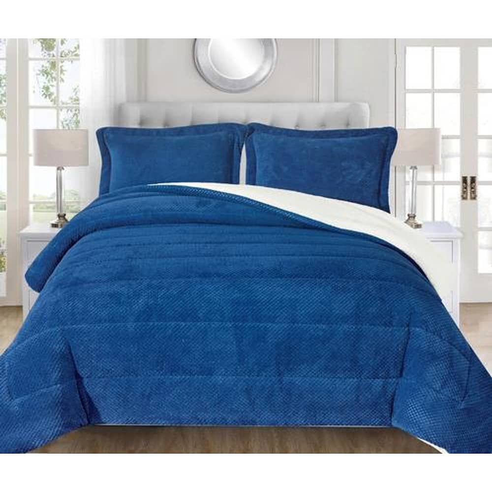 Plumon Andes Chiporro Panal Azul 2 Plaza image number 0.0