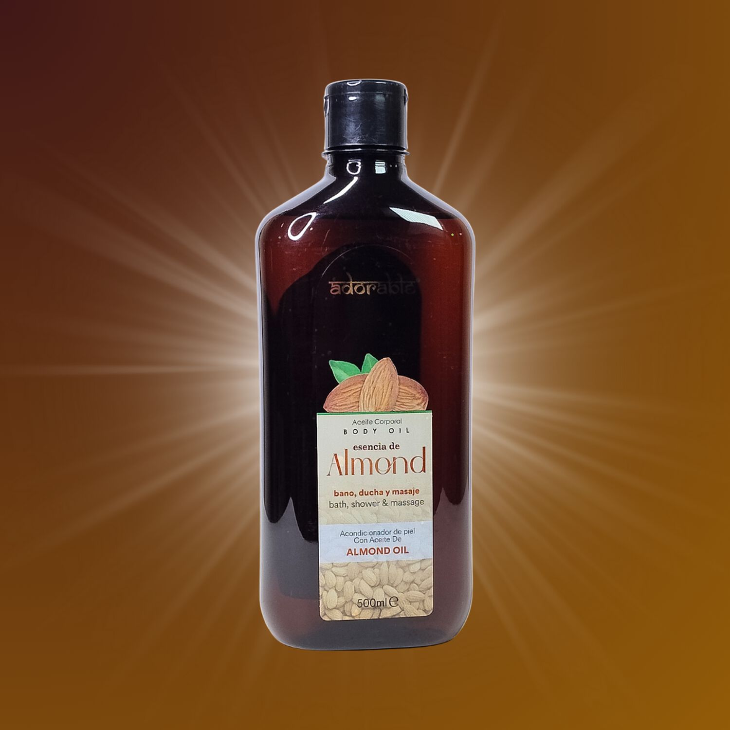 Adorable Aceite Corporal Almendra 500 Ml image number 2.0