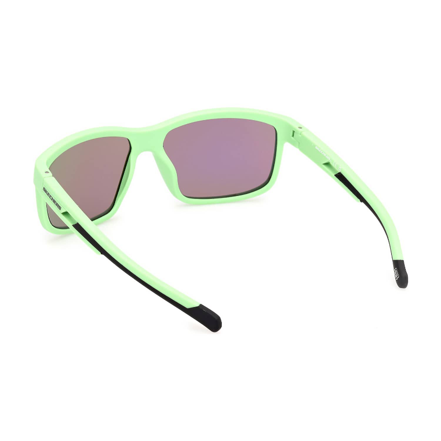 Lentes De Sol Verde Mate Espejados Skechers image number 3.0