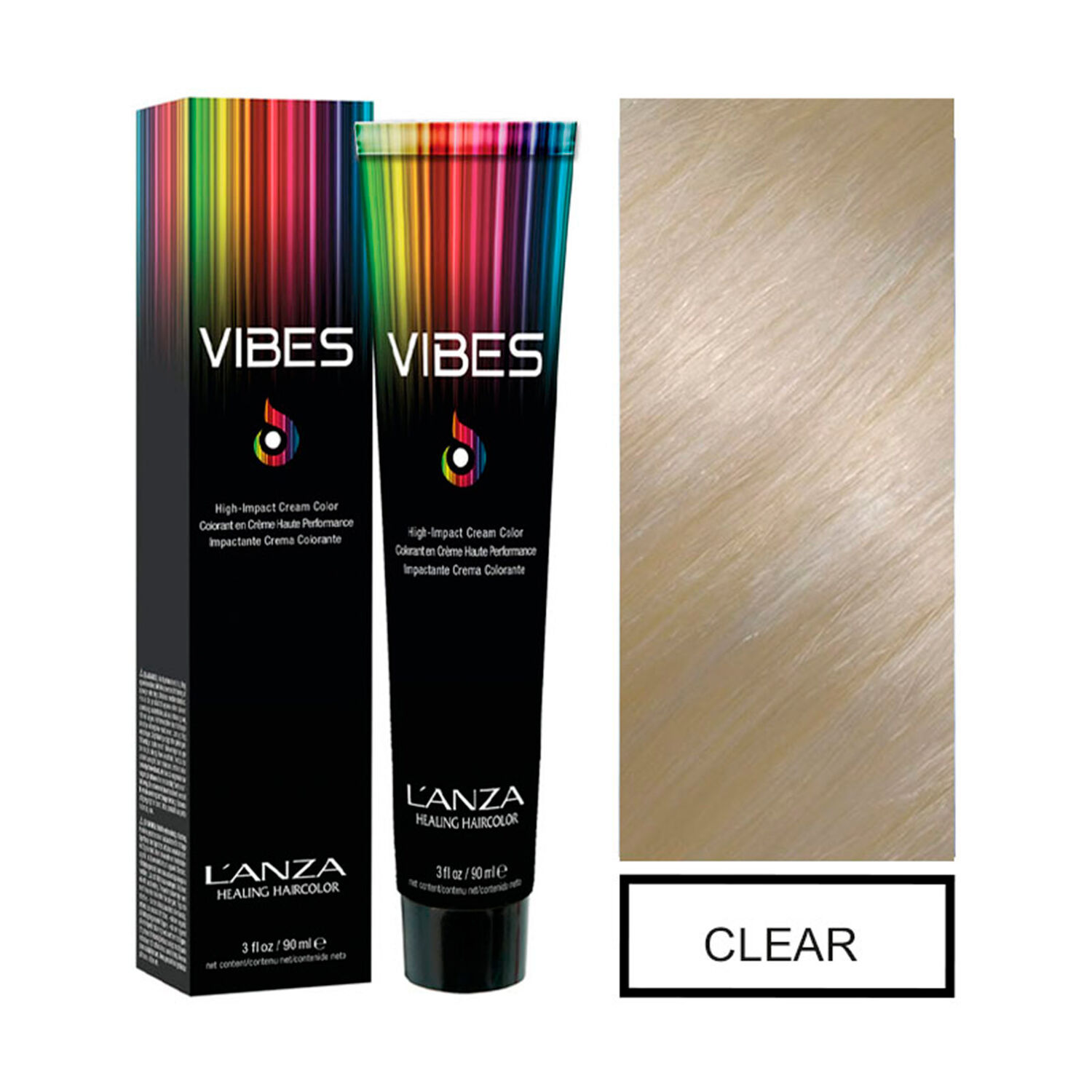 Lanza Vibes - Tintura Semipermanente De Fantasia Clear 90ml image number 0.0