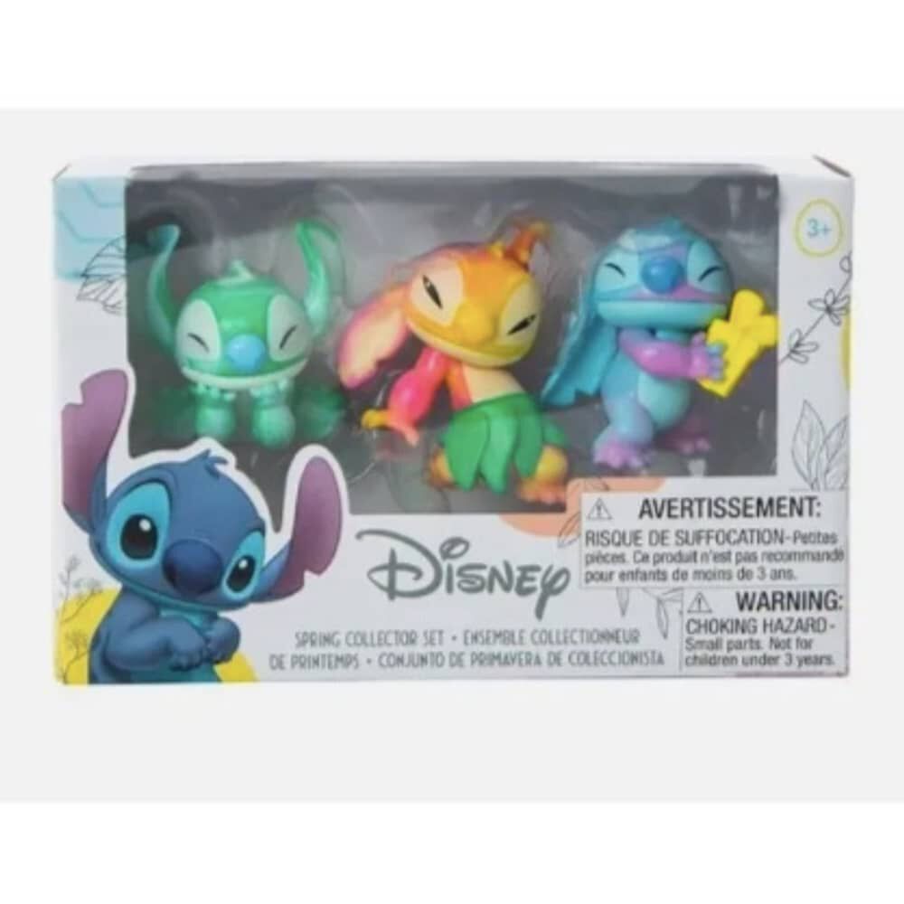 Disney Stitch Sprin Colecci&oacute;n Miniaturas 3 Figuras image number 0.0