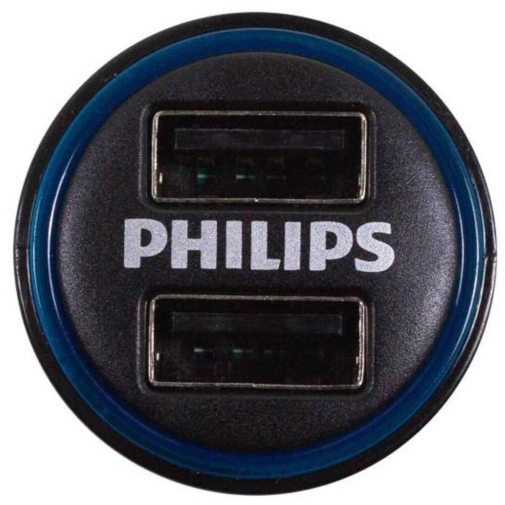 Cargador Para Automovil 2 Usb Carga Ultra Rapida 3.1a Negro Dlp2553v image number 2.0