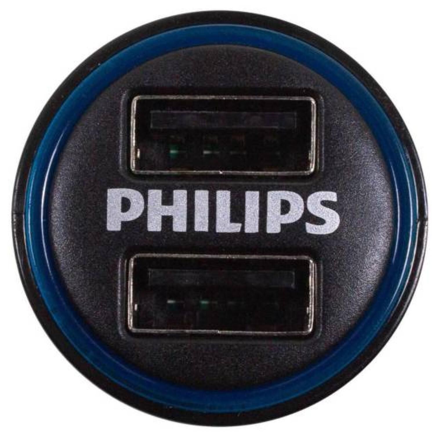 Cargador Para Automovil 2 Usb Carga Ultra Rapida 3.1a Negro Dlp2553v image number 2.0