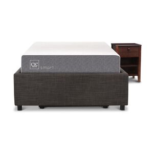Cama Baúl Cic Smart / 1.5 Plazas / Base Normal + Velador