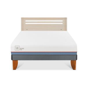 Cama Europea Cic Excellence Plus / 2 Plazas / Base Normal + Respaldo