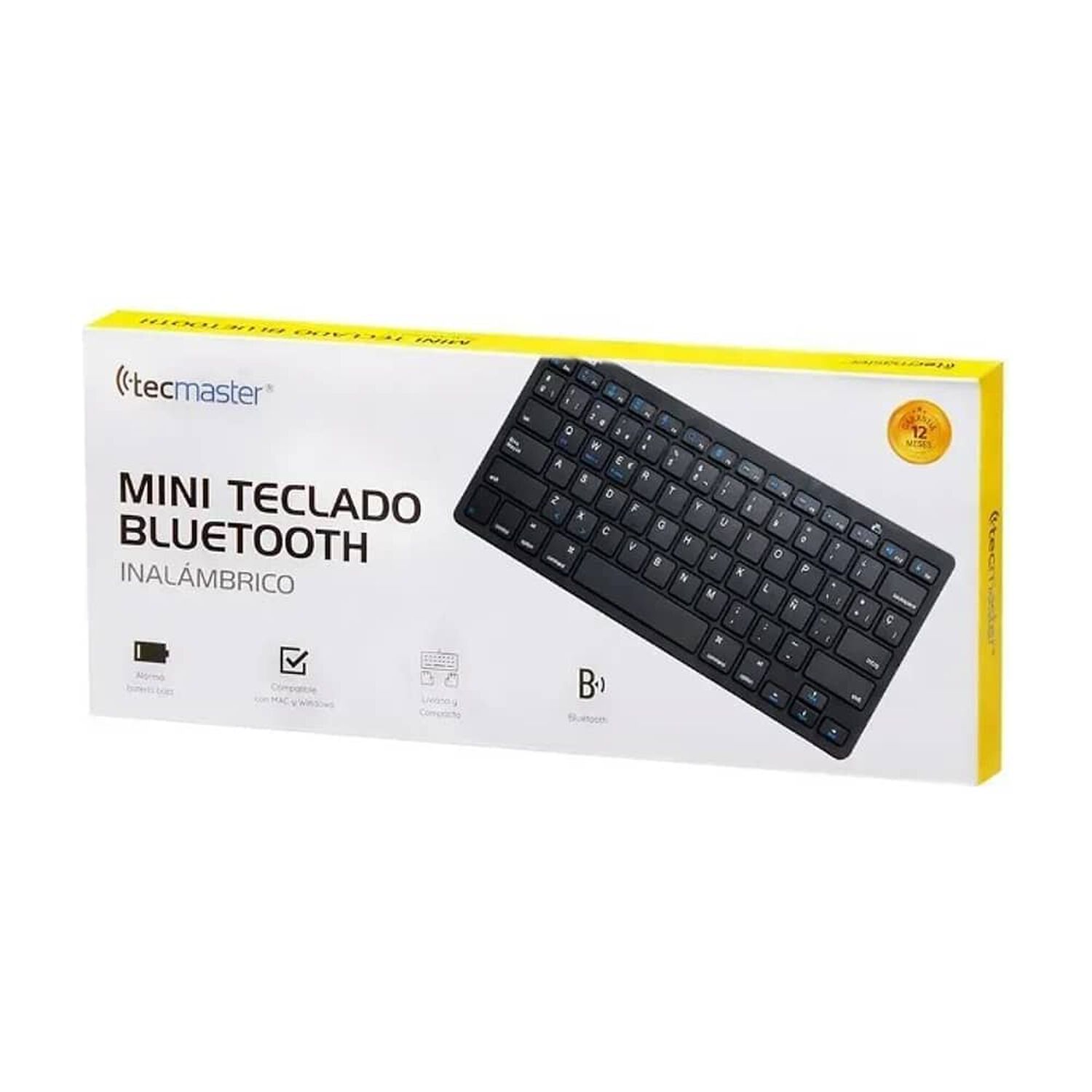 Mini Teclado Inal&aacute;mbrico Tecmaster Tm100506/tm100507 image number 0.0