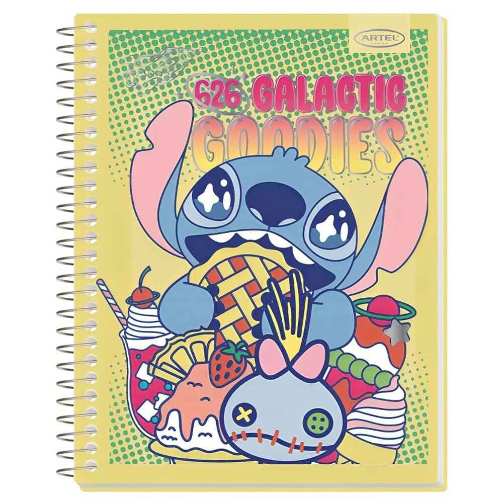 Pack 4pcs Cuadernos Especial 150hj Stitch Foodie image number 2.0