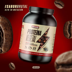Proteína Vegetal Soya Gohard 1kg Sabor Cappuccino