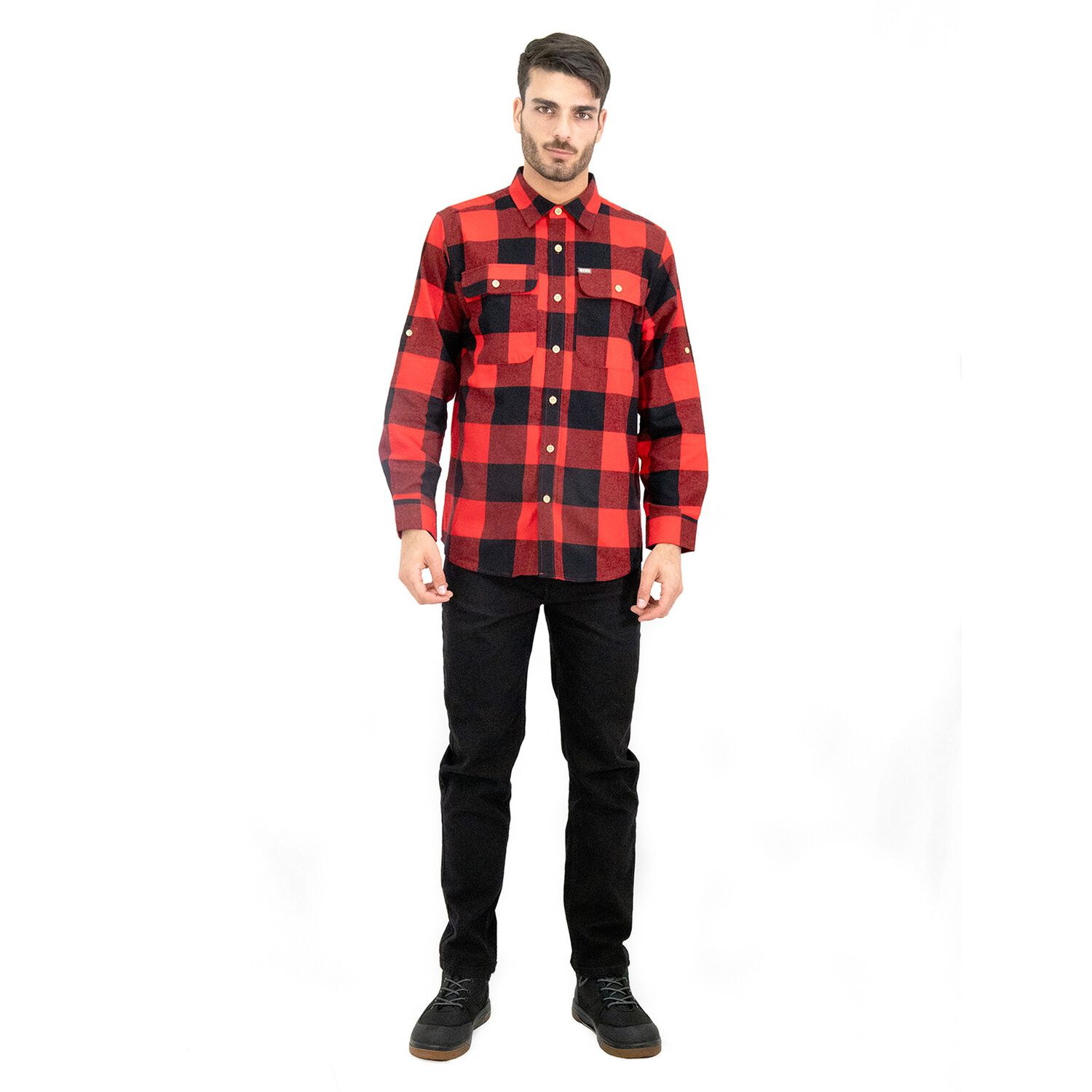 Camisa Quebec Roble Rojo image number 4.0
