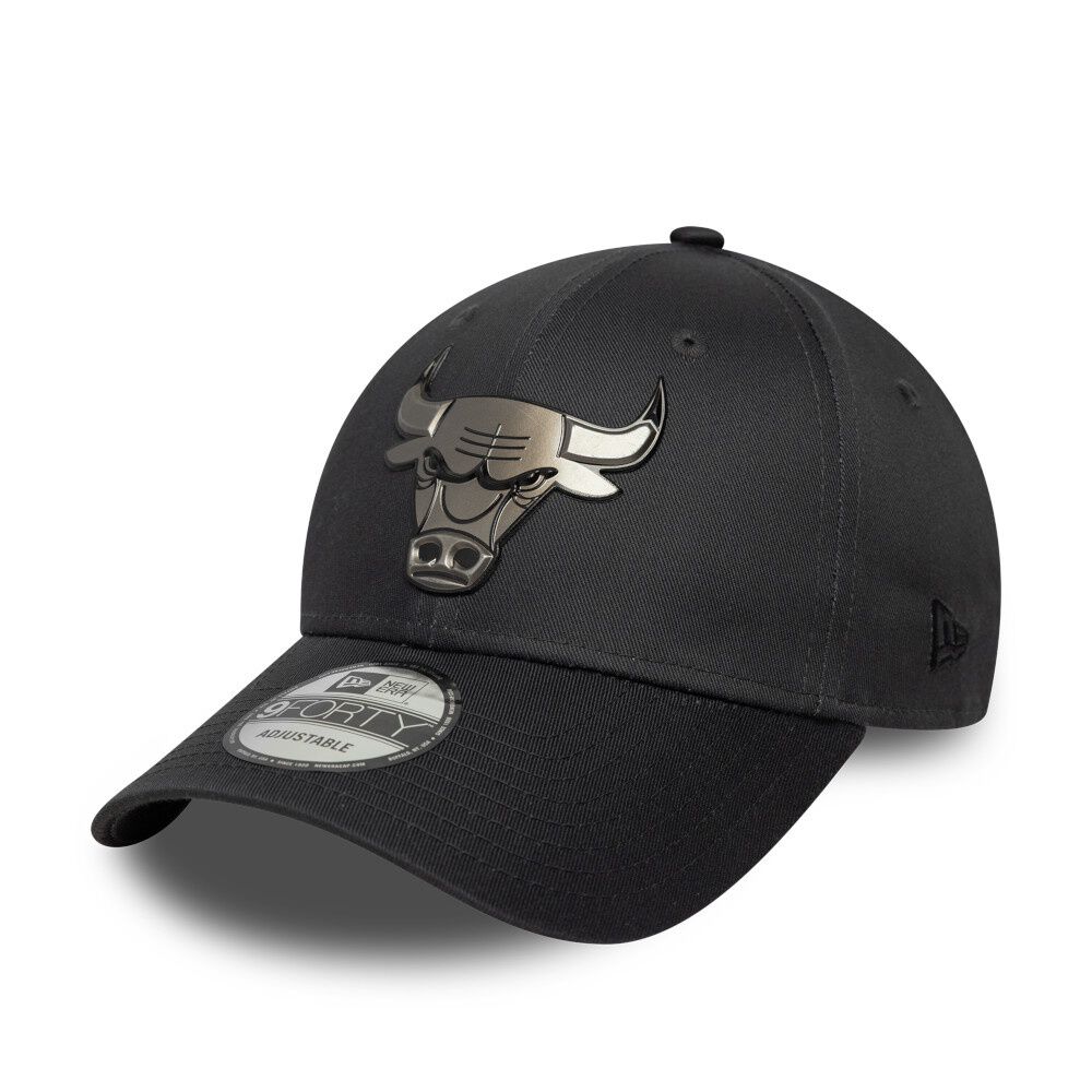 Gorra 9forty Nba Chicago Bulls Metallic Gris image number 0.0