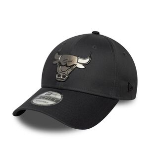 Gorra 9forty Nba Chicago Bulls Metallic Gris