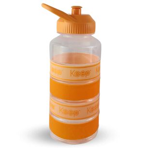 Botella Keep Agua Big Bands Deportista Outdoor 1l Naranja