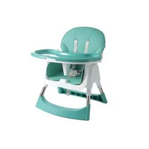 Silla Comedor Port&aacute;til Infantil 2 En 1 Plegable Verde