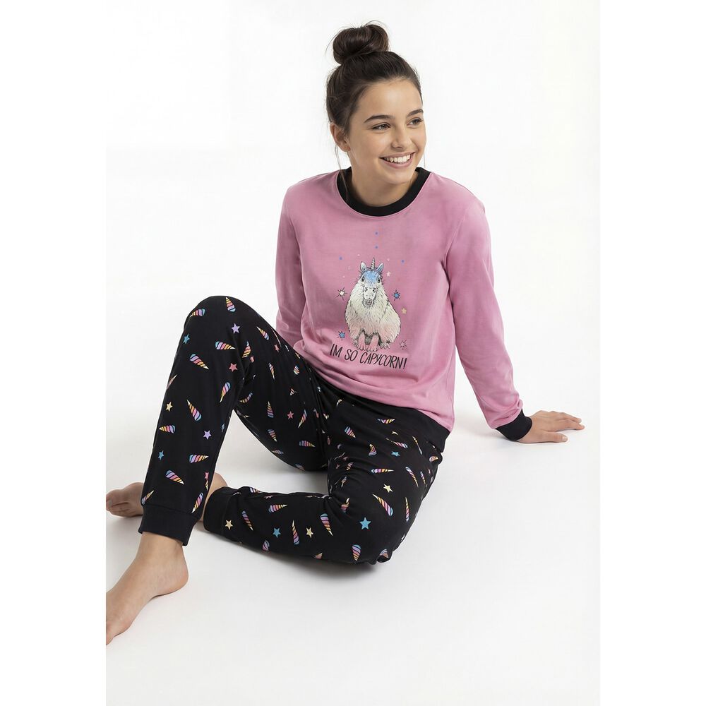 Pijama Teens Ni&ntilde;a Algod&oacute;n 65.1622m image number 0.0