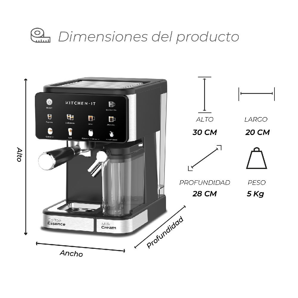 Cafetera Espresso Power Brew 9 En 1 image number 8.0