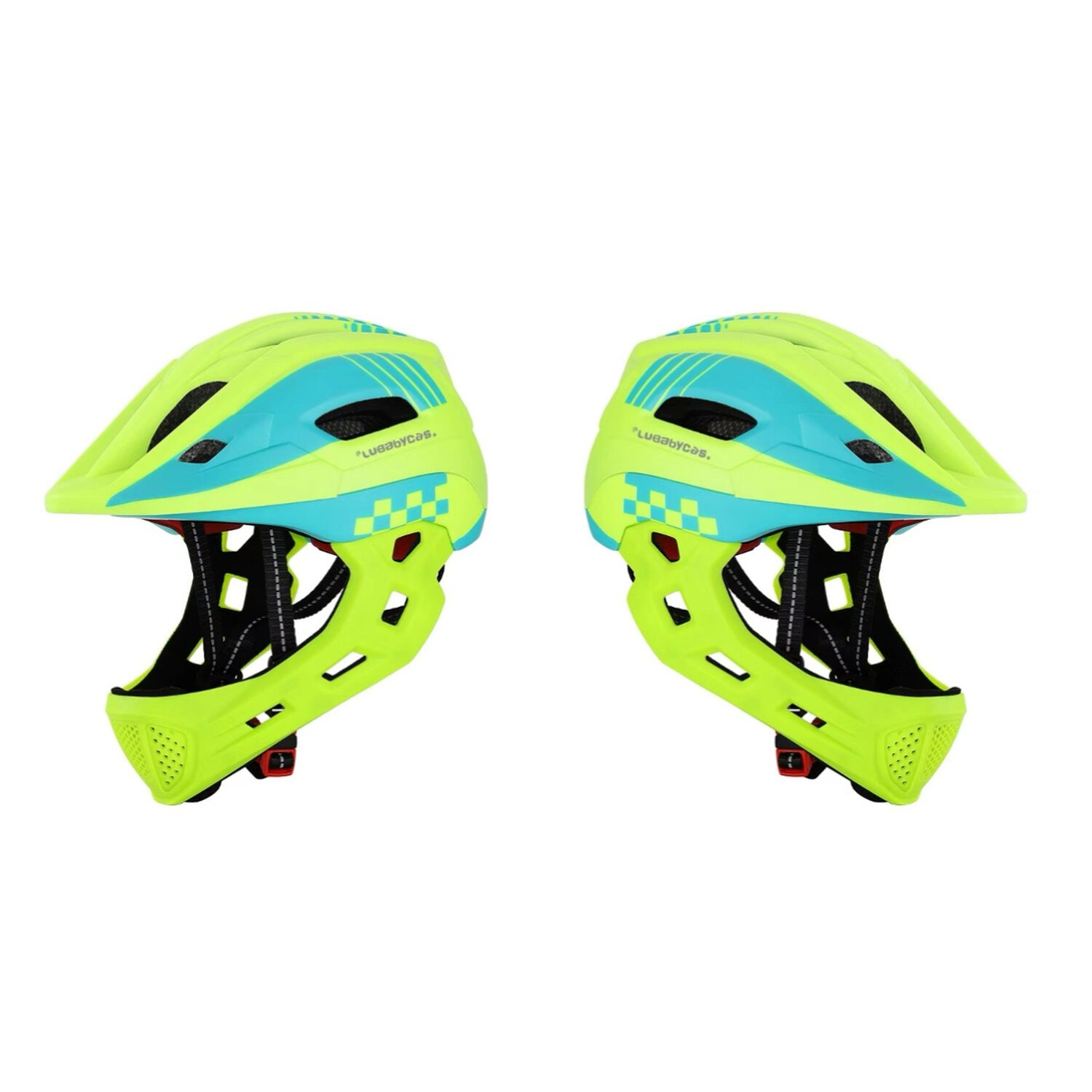 Casco Integral Infantil Bici 2 En 1 Con Luz Neue Lubabycas image number 0.0