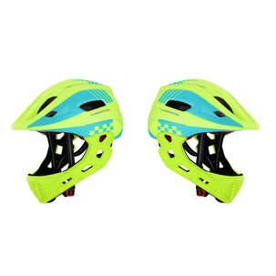 Casco Integral Infantil Bici 2 En 1 Con Luz Neue Lubabycas