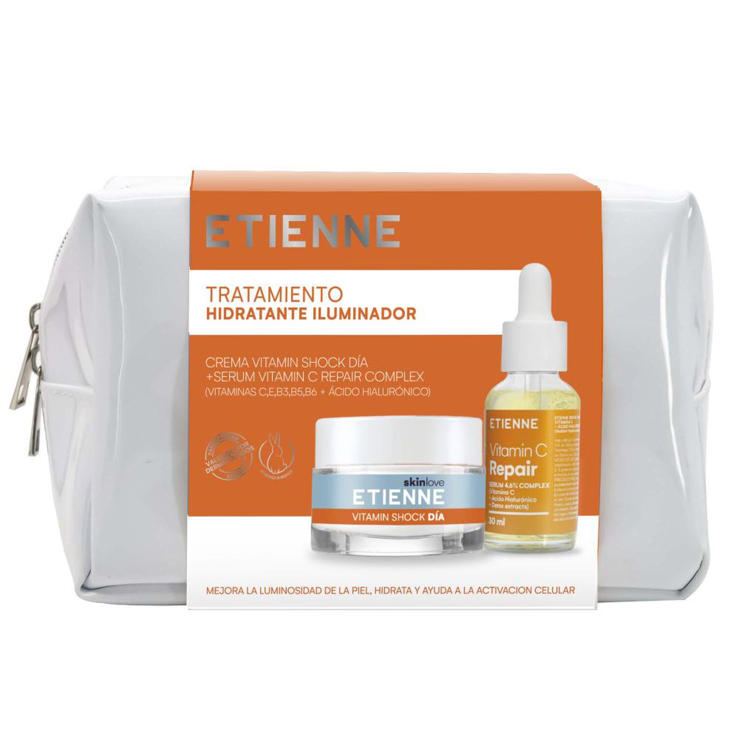 Set Etienne Vitamin Shock D&iacute;a 50g + Serum C Repair image number 2.0