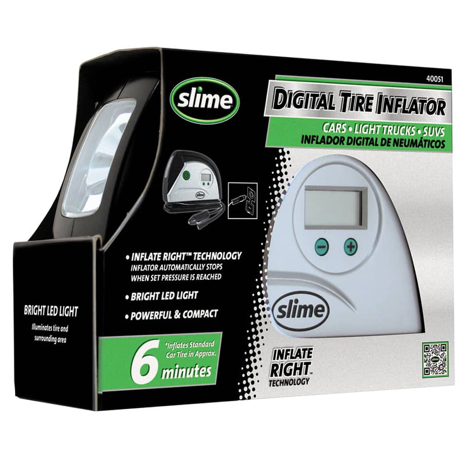 Compresor Digital 12v Slime image number 0.0