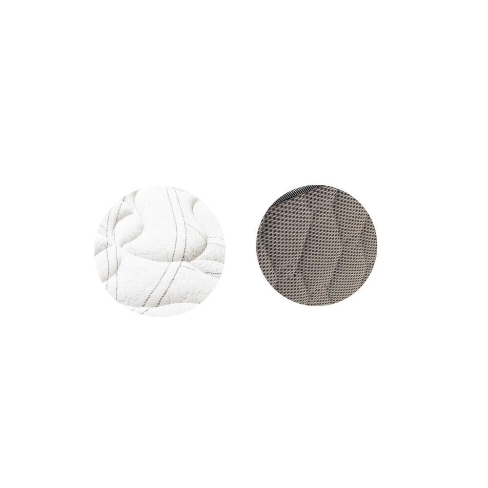Colchon Hipnos Premium 2.0 Plaza Resortes Bonell Altura 30 Cm Gris /blanco image number 3.0