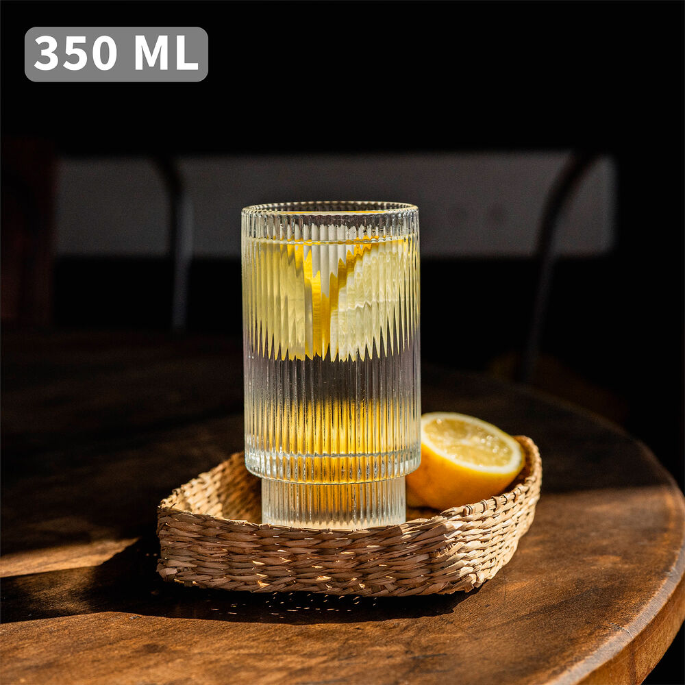 Set 6 Vasos Largo Vintage Charlotte 350ml Simplit image number 2.0