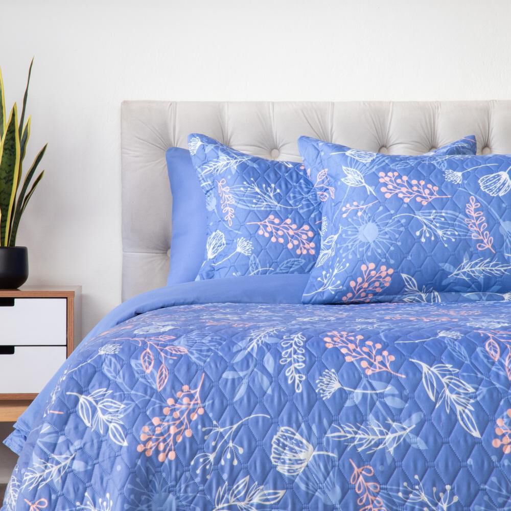 Set Cubrecama + Juego De S&aacute;banas Casaideal Burgos K / King image number 0.0