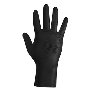 Guante Examinación Nitrilo Negro 3,5 Gr Allman Caja 100 Und