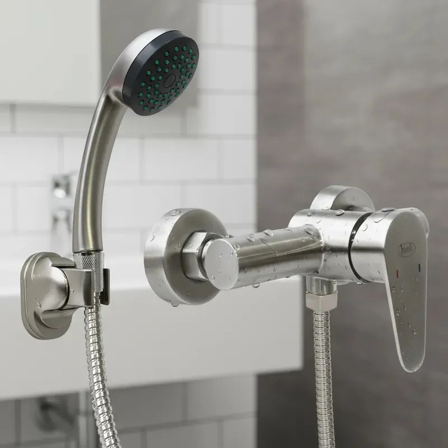 Monomando Llave Grifo Para Ducha Modelo Vermont Marca Pmb image number 2.0