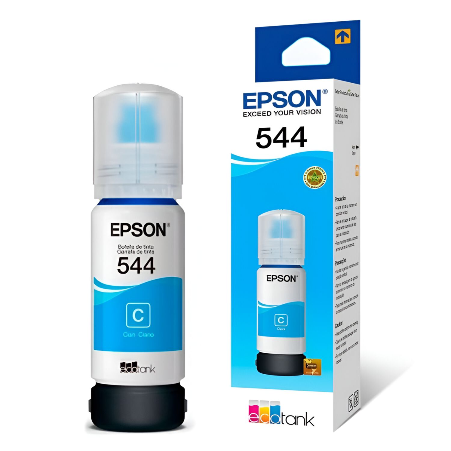 Tinta Epson 544 Original Cyan 65 Ml Premium Edition image number 0.0