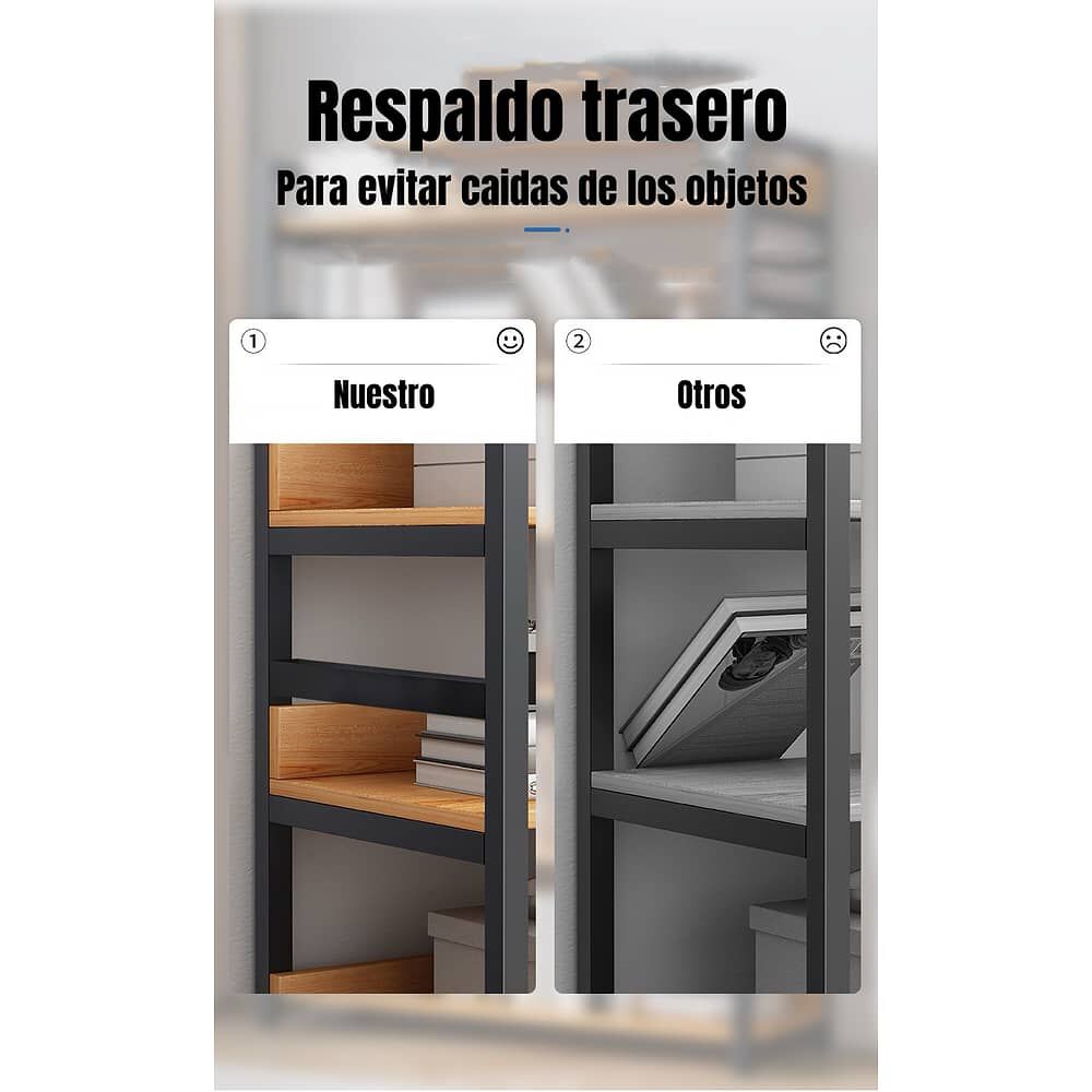 Estante Librero Repisas De 6 Niveles 174cm By Lubabycas image number 1.0