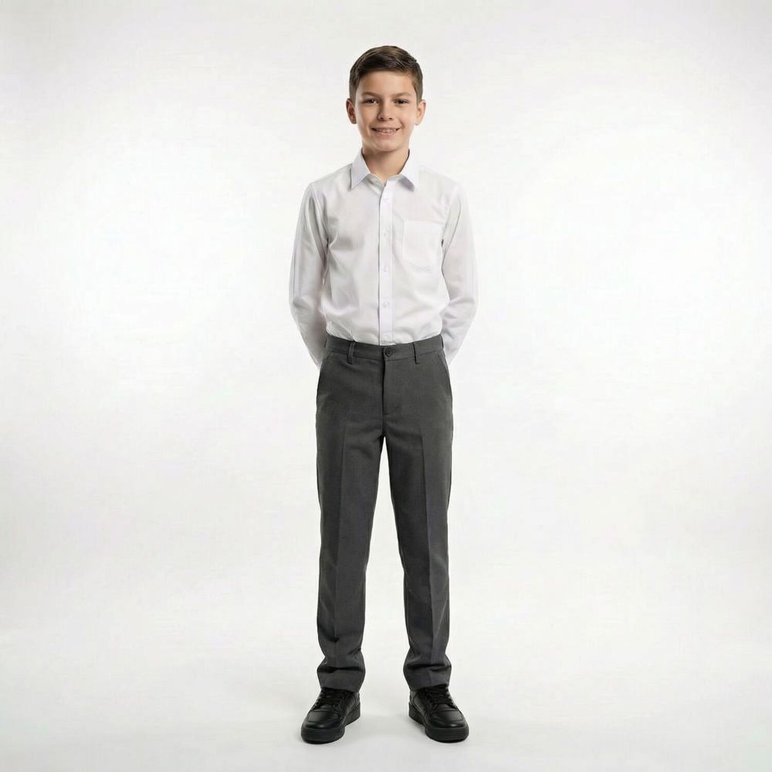 Pantal&oacute;n Escolar Ni&ntilde;o Talla 40 A 50 image number 0.0