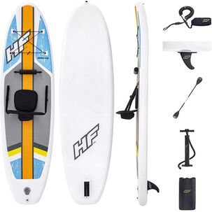 Set Stand Up Paddle Inflable Bestway White Cap