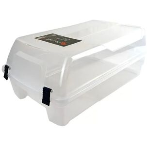 Caja Organizadora De Zapatillas Stack Pro Blanca Plastart