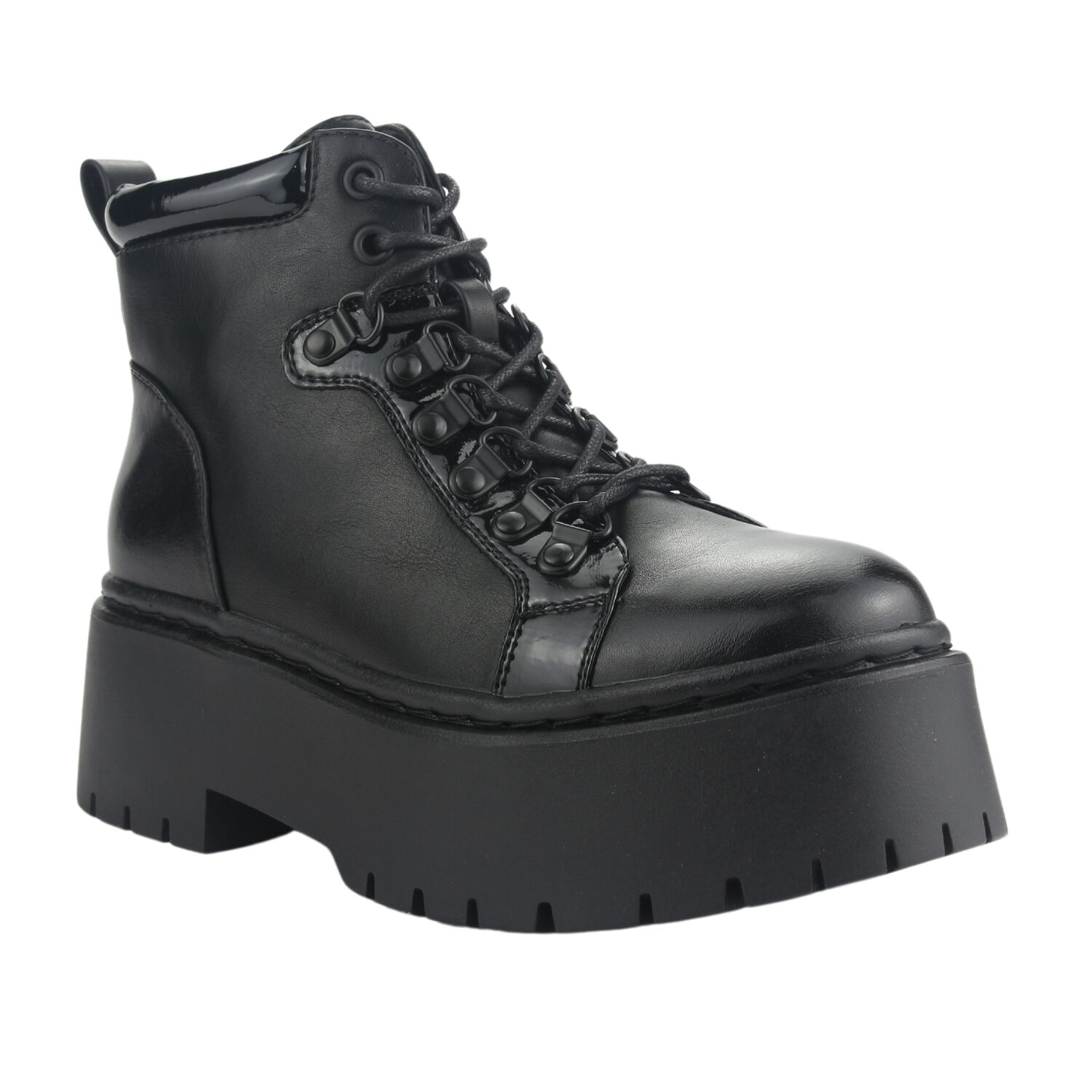 Botin Chalada Mujer Rust-21 Negro Plataforma image number 2.0
