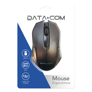 Mouse Con Cable 3d Optico Usb 2.0 Datacom Pronobel