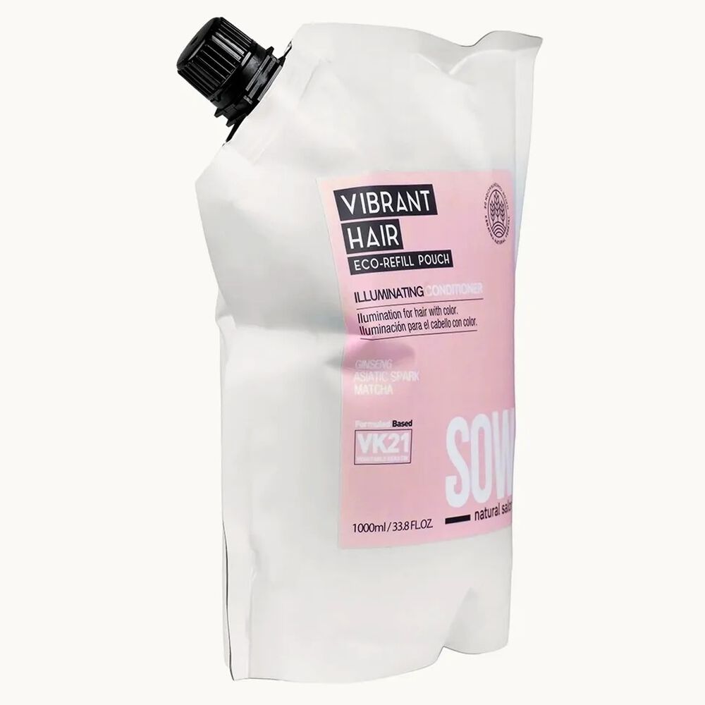 Acondicionador Sow Recargable Vibrant Hair Illuminating Vk21 1000ml image number 1.0
