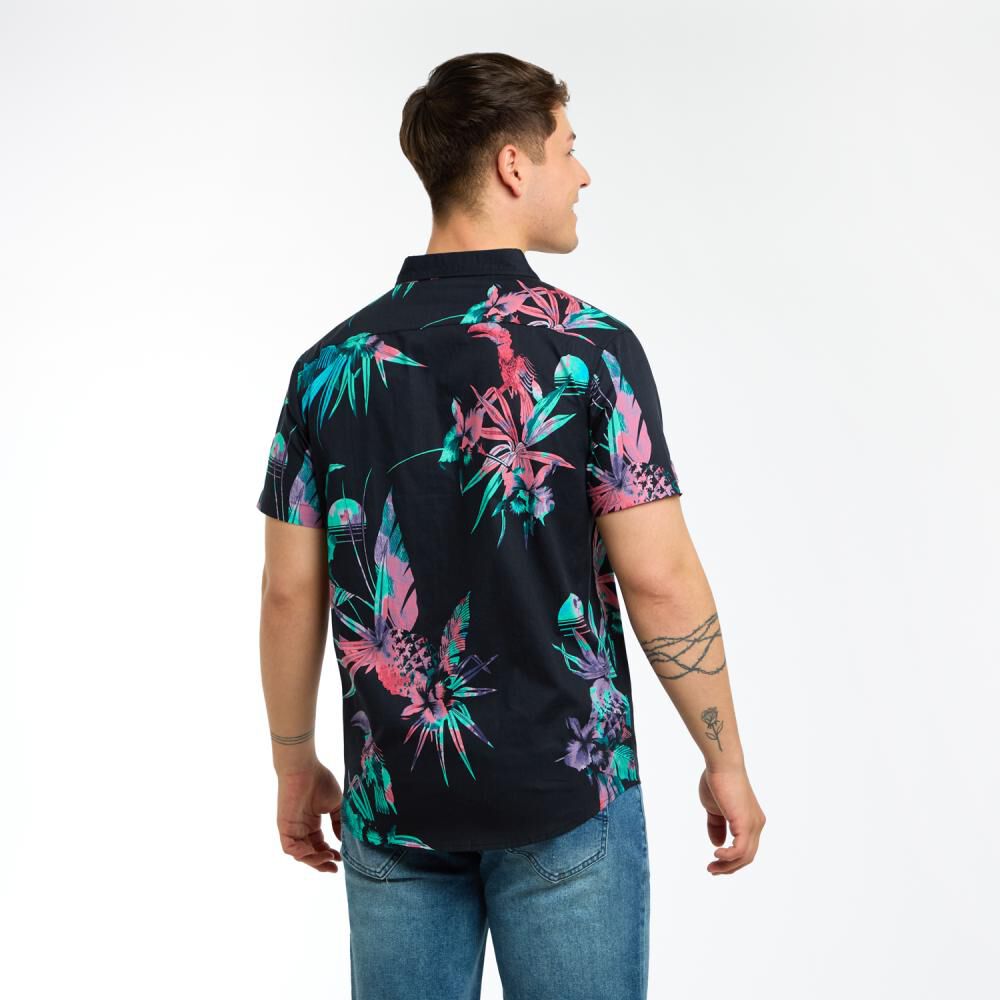 Camisa Manga Corta Hombre Skuad image number 3.0