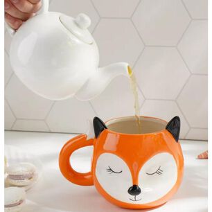 Taz&oacute;n Zorrito Fox Mug Ojos Cerrado