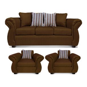 Juego De Living Elegant Detail Monaco / 5 Cuerpos