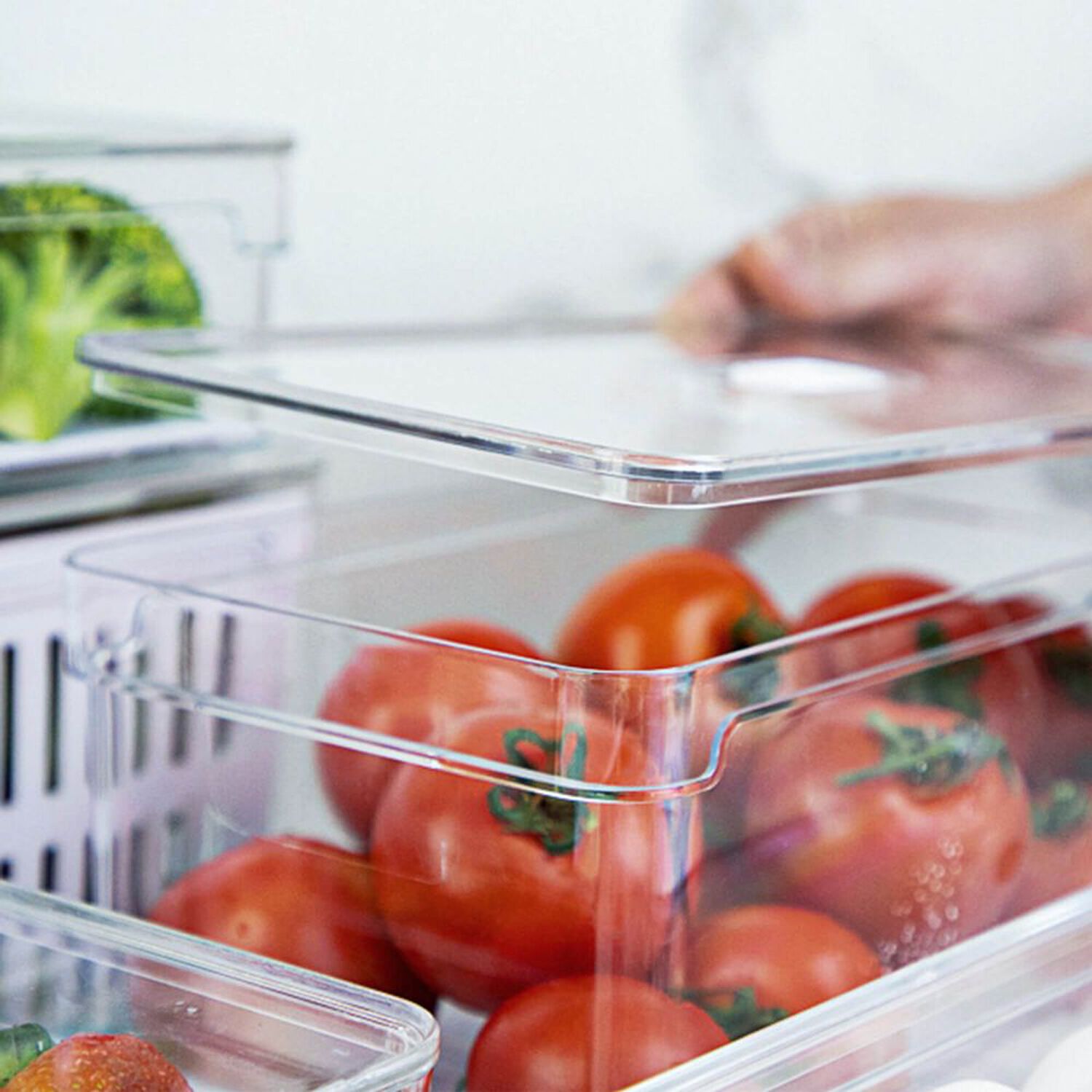 Organizador De Refrigerador Clear Fresh 5 Lt 30 X 15 X13 Cm image number 4.0