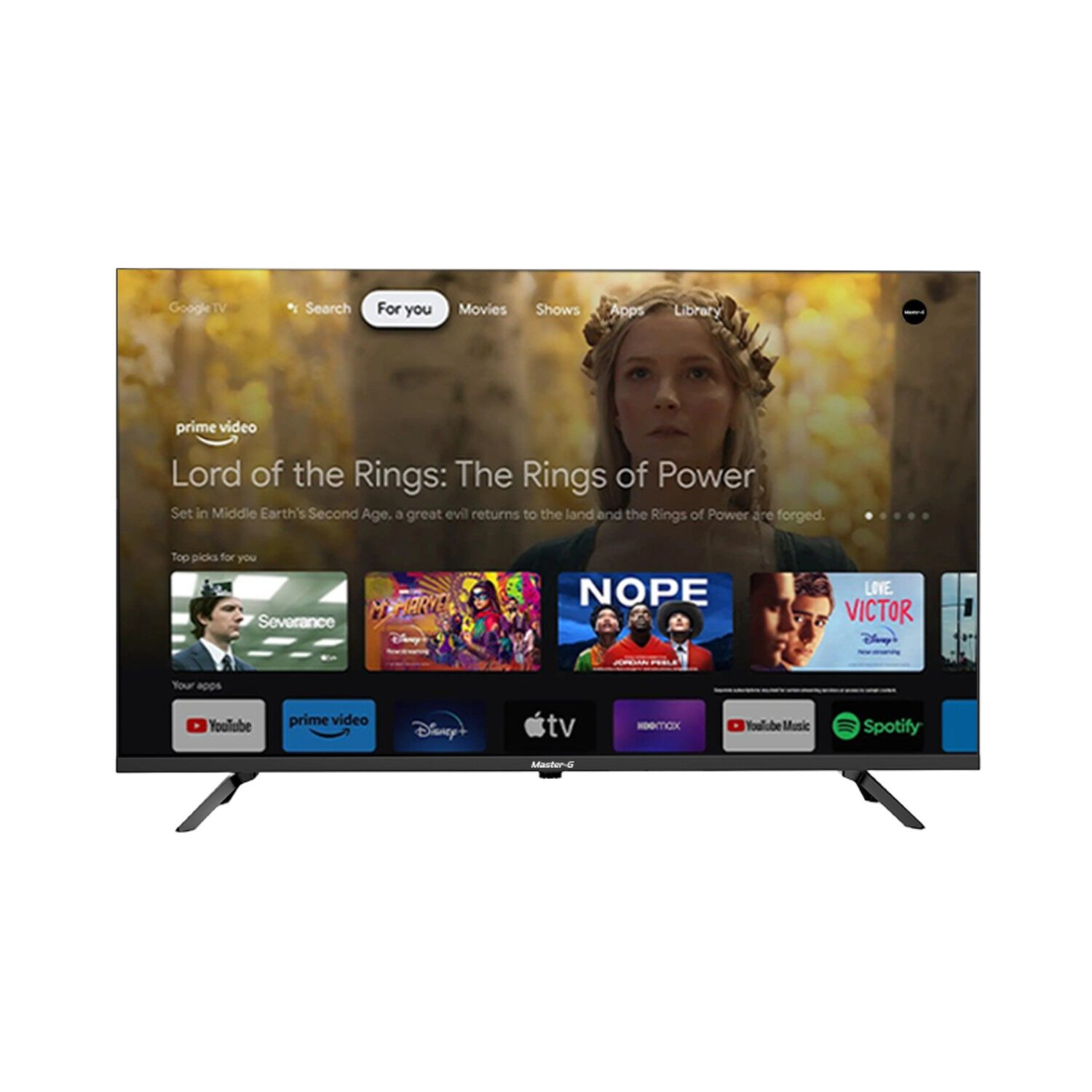 Smart Tv Led 40" Google Tv Full Hd Bluetooth Mgg40ffk5 image number 1.0