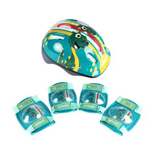 Set De Casco + Rodilleras Infanti