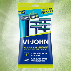 Maquina De Afeitar Desechable Aloe Vera X 5 Doble Hojilla