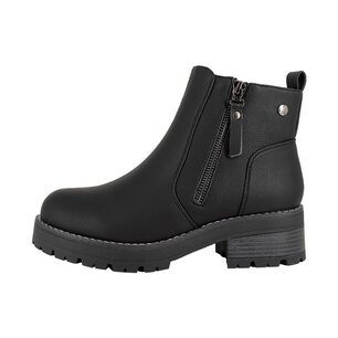 Botin Viole Negro Alquimia
