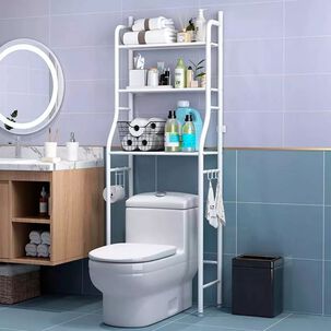 Organizador Estante Ba&ntilde;o Armable F&aacute;cil 3 Niveles