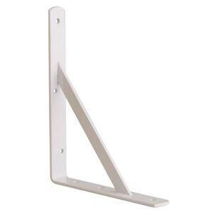 Escuadra Reforzada 250x200mm Esmaltado Blanco - Lioi