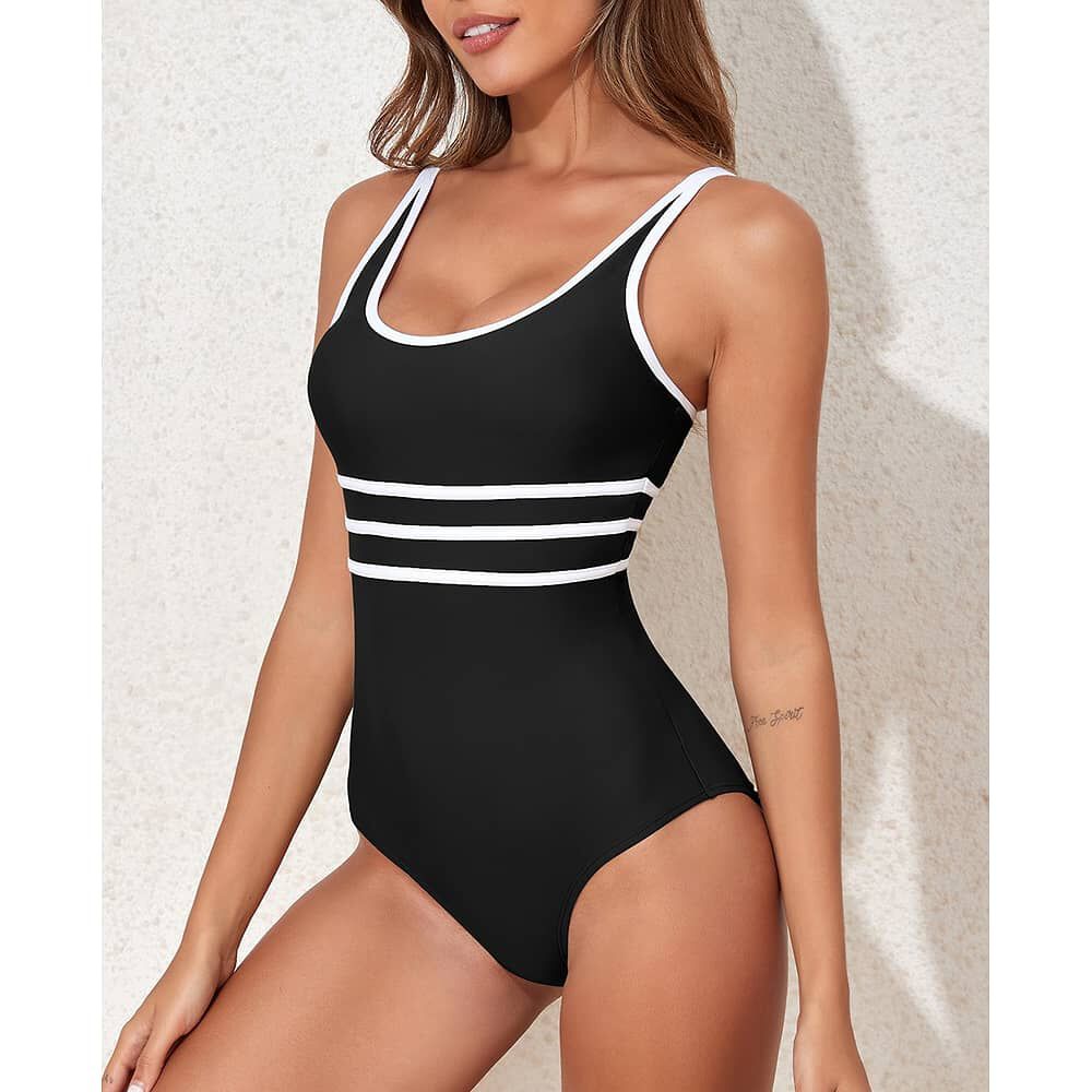 Traje De Ba&ntilde;o Block Mujer Gloriahoon image number 1.0