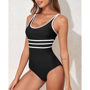 Traje De Ba&ntilde;o Block Mujer Gloriahoon