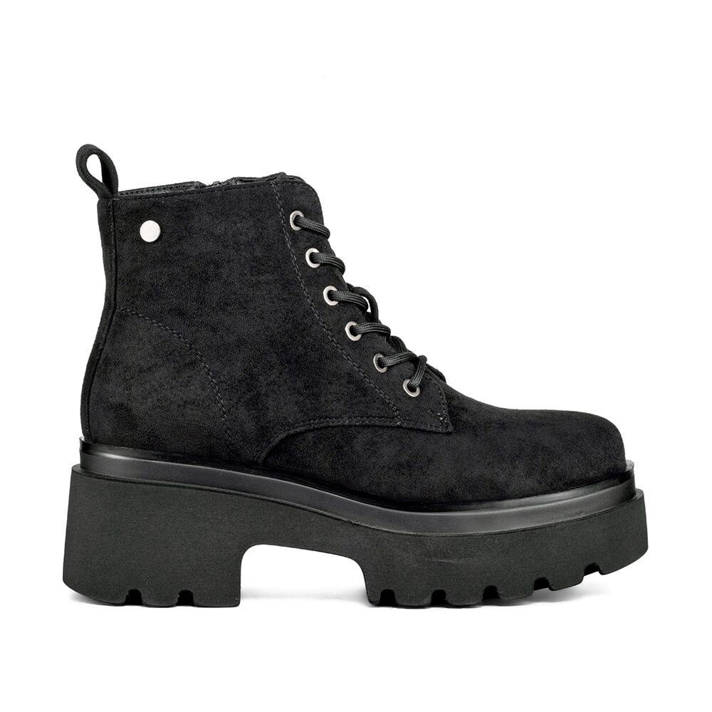 Bot&iacute;n Taco Mujer Casual Pu Textil Weide Dh31 image number 0.0