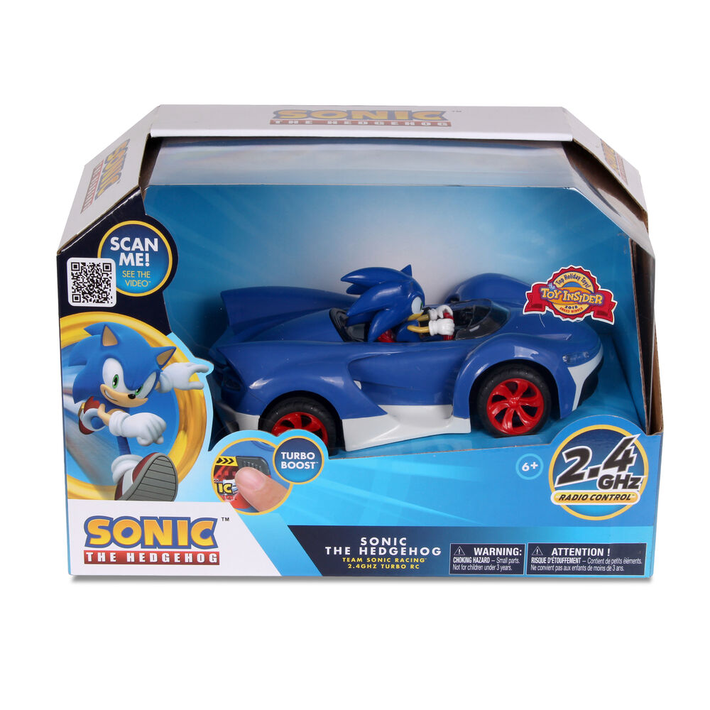 Autos De Juguete A Control Remoto Team Sonic Con Luces image number 3.0